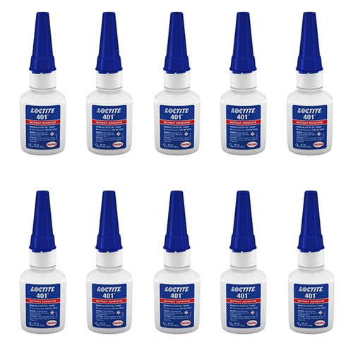 10 Pcs Henkel Loctite 401 Super Glue Instant Adhesive